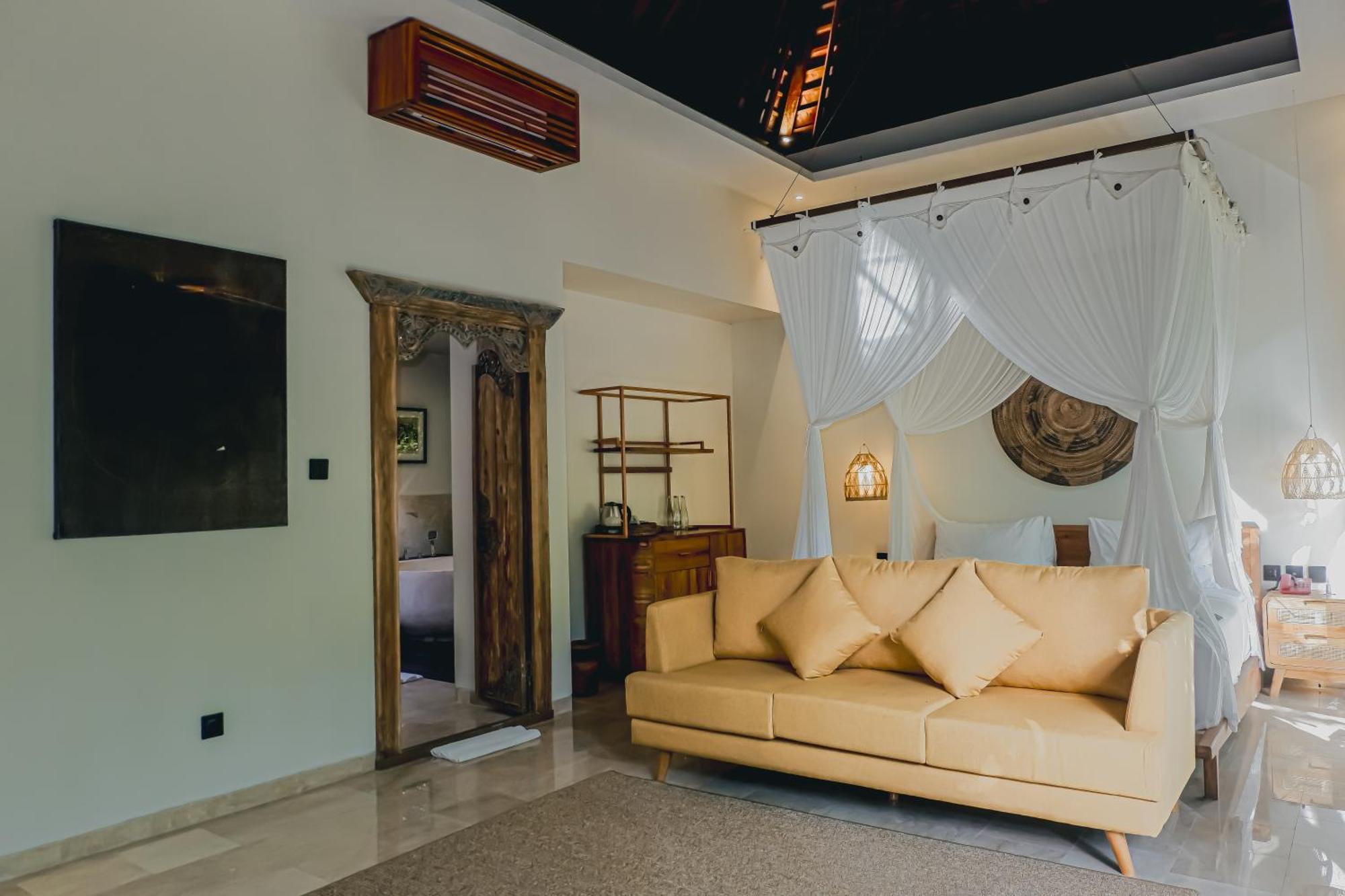 The Sebali Resort 우붓 외부 사진 A room at the resort