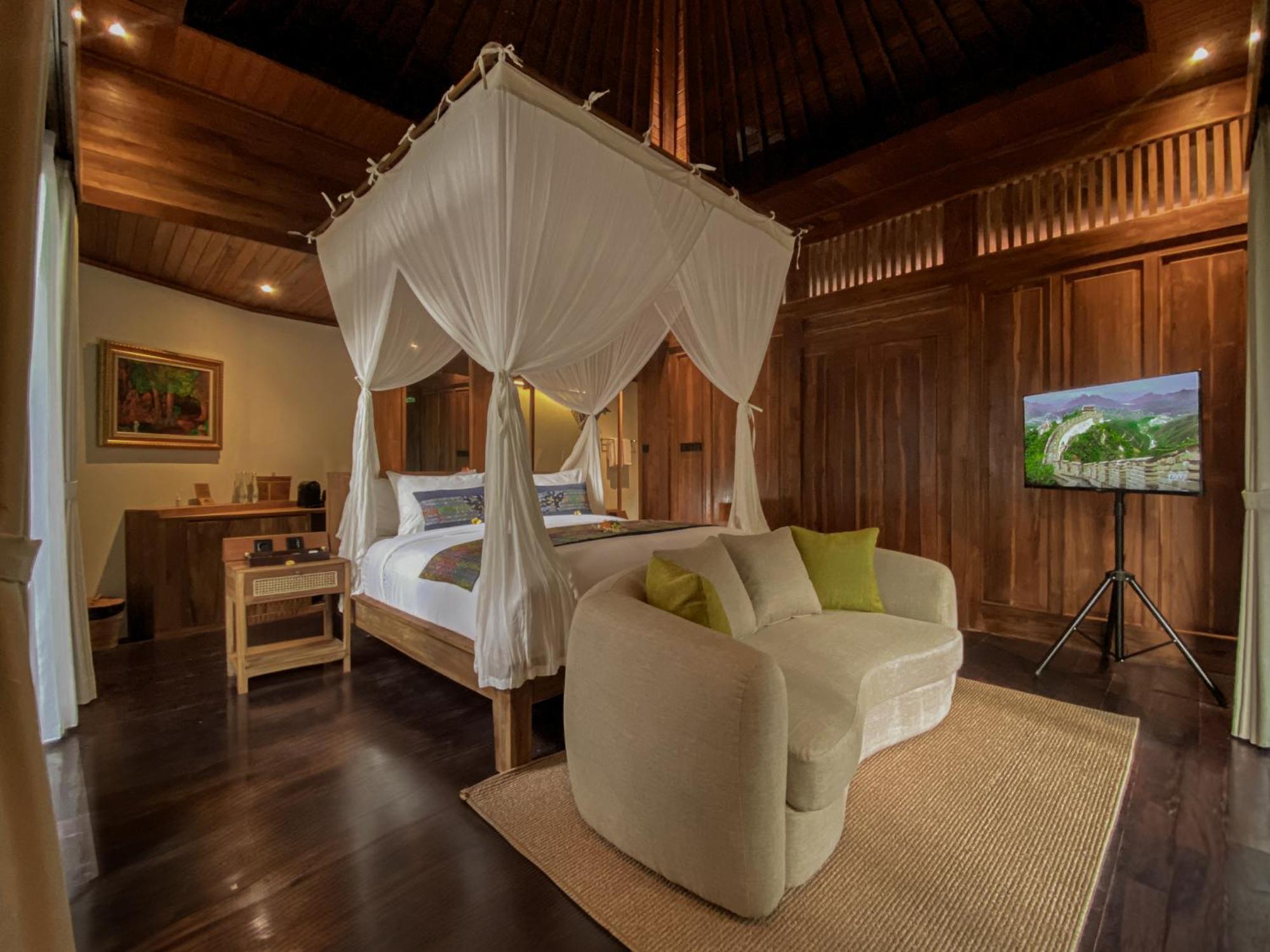 The Sebali Resort 우붓 외부 사진 A bedroom at the resort